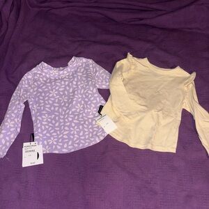 Nordstrom Lavender and Cream Floral Set